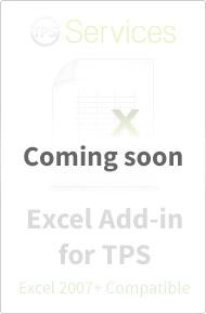 Excel Add-in for TPS Services