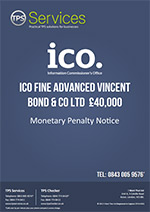 Vincent Bond & Co Ltd Monetary Penalty Notice