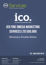 Omega Marketing Services Ltd Monetary Penalty Notice