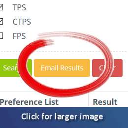 Email yourself the results of your TPS Check
