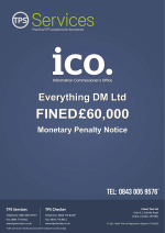 Everything DM aka Marketingfile fined £60000 by the ICO