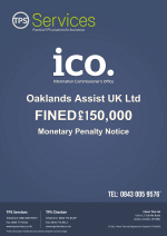 Your Money Rights Monetary Penalty Notice as issued by the ICO