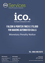 Falcon and Pointer Monetary Penalty Notice